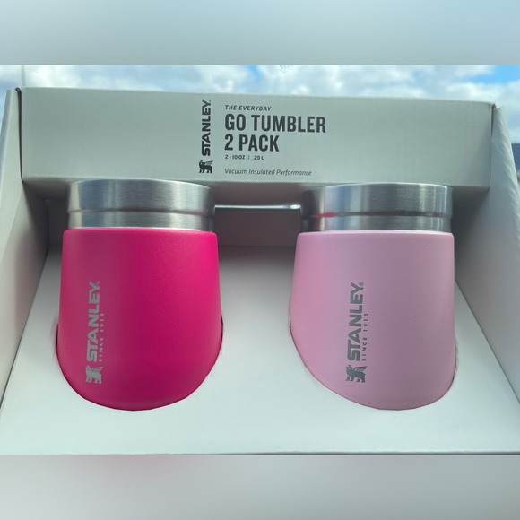 Stanley Limited Edition 2pk 10oz Stainless Steel Everyday Go Tumblers-Pink Vibes - Picture 2 of 6